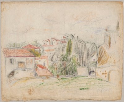 View of Espaly by Tadeusz Makowski