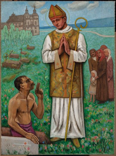 The Resurrection of Piotrowin by Tadeusz Makowski