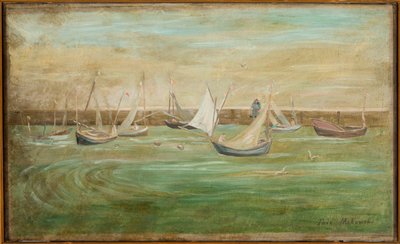 Sailboats by Tadeusz Makowski