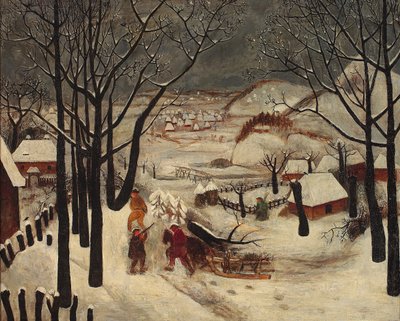 Winter by Tadeusz Makowski