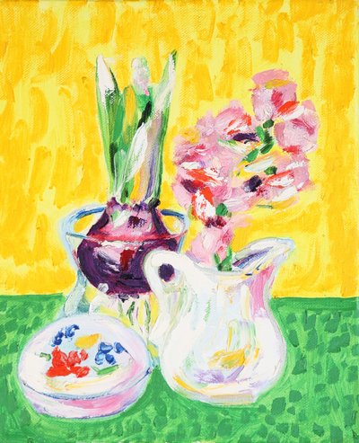 Spring Floral Still Life by Tamara Jare