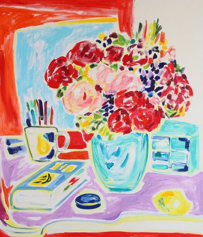 Vibrant Floral Arrangement by Tamara Jare