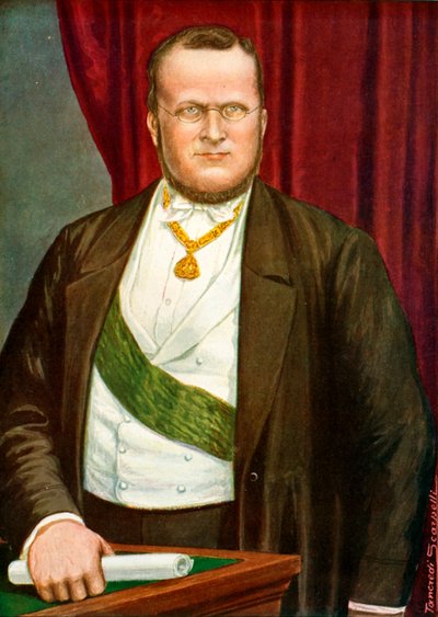 Camillo Benso di Cavour by Tancredi Scarpelli