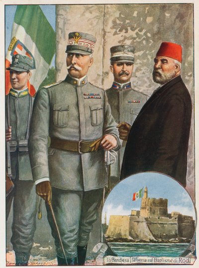 General Giovanni Ameglio, the conqueror of Rhodes by Tancredi Scarpelli