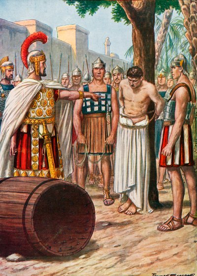 Marcus Atilius Regulus Returning to Carthage by Tancredi Scarpelli