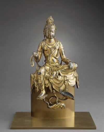 Seated Bodhisattva Avalokitesvara, 8th Century by Tang Dynasty Chinese School