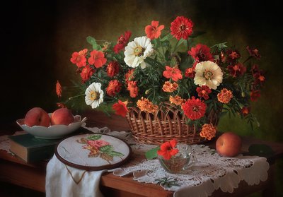 Rustic Garden Still Life by Tatyana Skorokhod