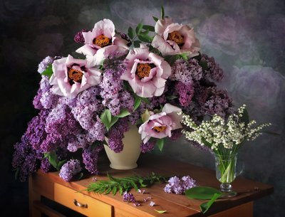 Spring Floral Still Life by Tatyana Skorokhod