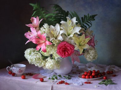 Summer Floral Still Life by Tatyana Skorokhod