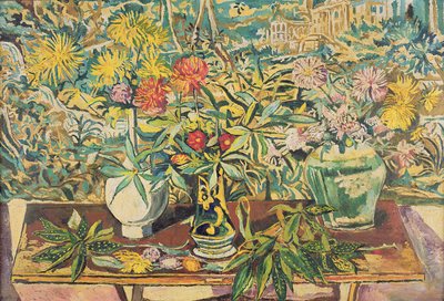 Autumn Chrysanthemums by Theo Garman
