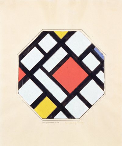 Study for a Composition by Theo van Doesburg