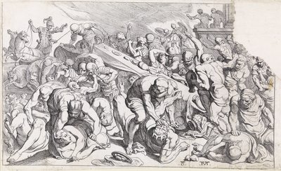 Murder of Agamemnon and Cassandra (The Works of Odysseus) by Theodoor van Thulden