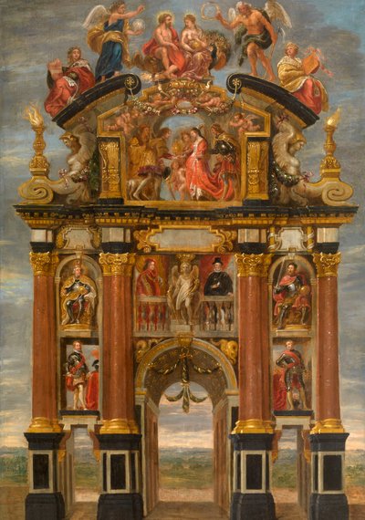 Triumphal Arch of King Philip IV of Spain by Theodoor van Thulden