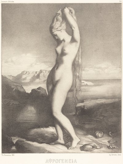 Venus Anadyomene by Théodore Chassériau