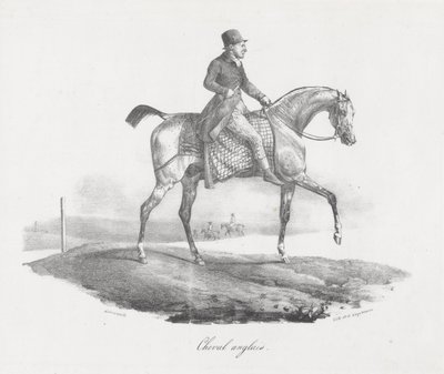 English Horse by Theodore Gericault
