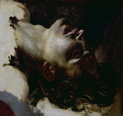Head of a Dead Young Man by Theodore Gericault