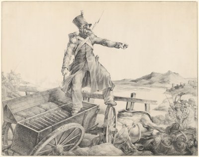 Artillery Caisson by Theodore Gericault