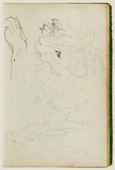 Lion Studies by Theodore Gericault