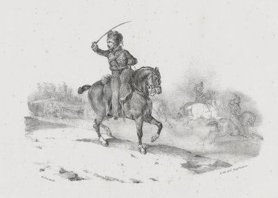 An Artillery Officer Commanding the Charge by Theodore Gericault