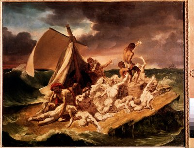 Preparation Study for The Raft of the Medusa by Theodore Gericault