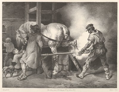 The Flemish Farrier by Theodore Gericault