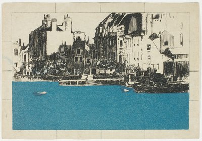 Chelsea Palaces (Color Version) by Theodore Roussel