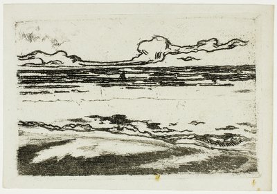 The Sea at Bognor by Theodore Roussel