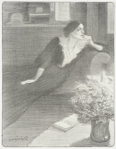 Twilight Song by Théophile Alexandre Steinlen