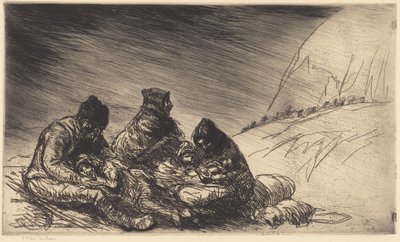 Exodus by Théophile Alexandre Steinlen