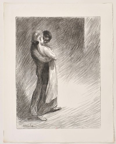 Suburban Idyll by Théophile Alexandre Steinlen