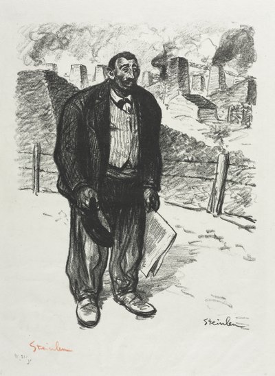 The Honest Worker by Théophile Alexandre Steinlen