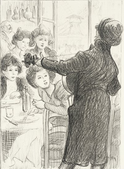The Singer of the Woods by Théophile Alexandre Steinlen