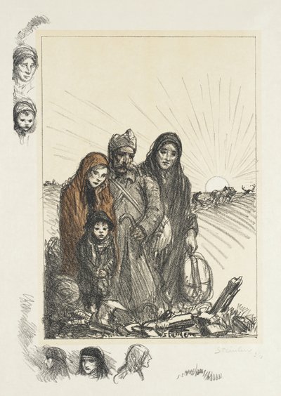 Return to the Hearth by Théophile Alexandre Steinlen