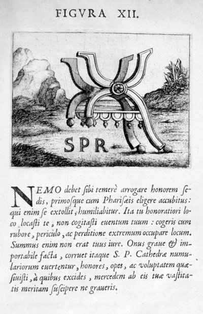 Prophecy Figure XII from Prognosticatio Eximii Doctoris Paracelsi by Theophrastus Bombastus von Hohenheim Paracelsus