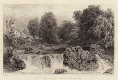 Ivy Bridge, Devonshire by Thomas (after) Allom
