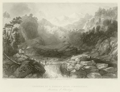 Crossing by a Sangha by Thomas Allom