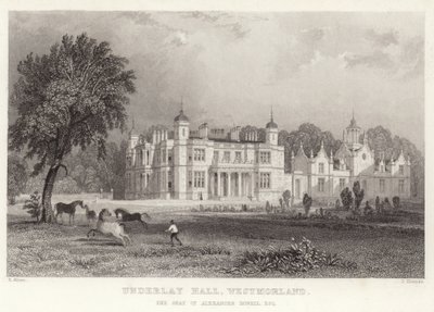 Underlay Hall in Westmoreland by Thomas Allom