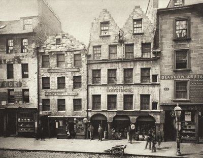 Old Buildings in High Street, Nos. 17-27 (#16) by Thomas Annan