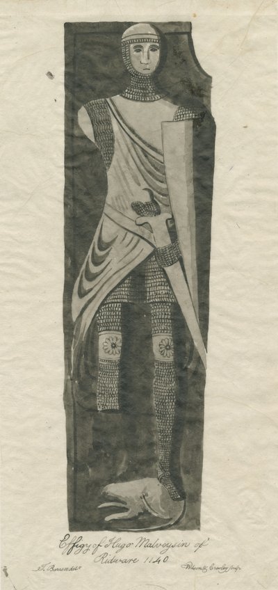 Mavesyn Ridware - Tomb of Hugo Mavesyn by Thomas Barrett
