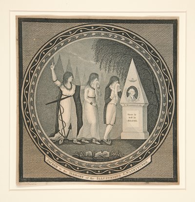 Sacred to the Memory of the Illustrious G. Washington by Thomas Clarke