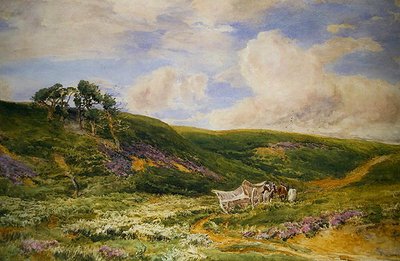 Landscape with Cart by Thomas Collier