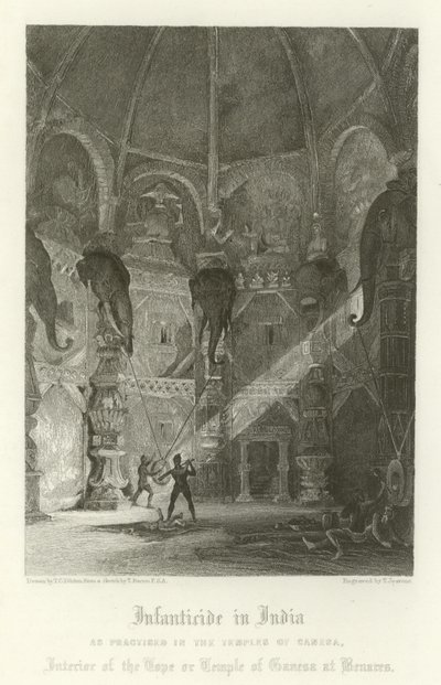 Infanticide in India by Thomas Colman Dibdin
