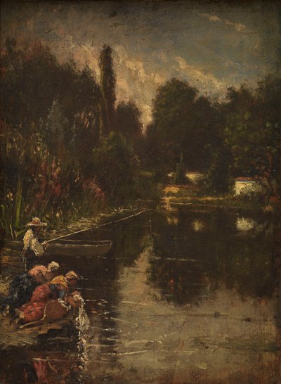Washerwomen by Thomas Couture