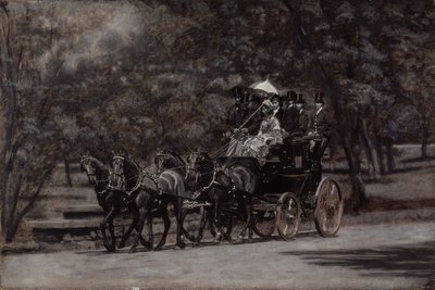 The Fairman Rogers Four-In-Hand (A May Morning in the Park) by Thomas Cowperthwait Eakins