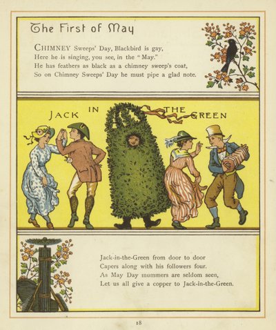 Lines of Verse about the First of May and Jack in the Green by Thomas Crane