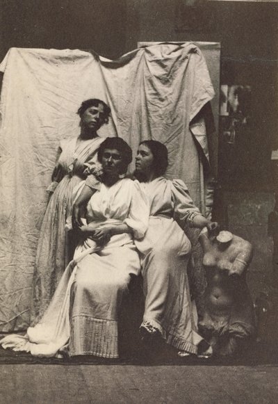 Cook Cousins in Classical Costume in Eakins