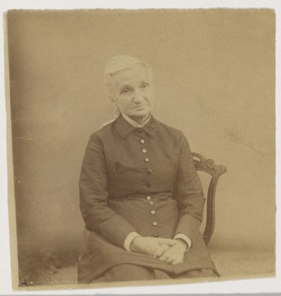 Portrait of Seated Older Woman by Thomas Eakins