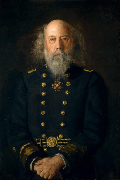 Rear Admiral George W. Melville by Thomas Eakins