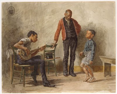 The Dancing Lesson by Thomas Eakins