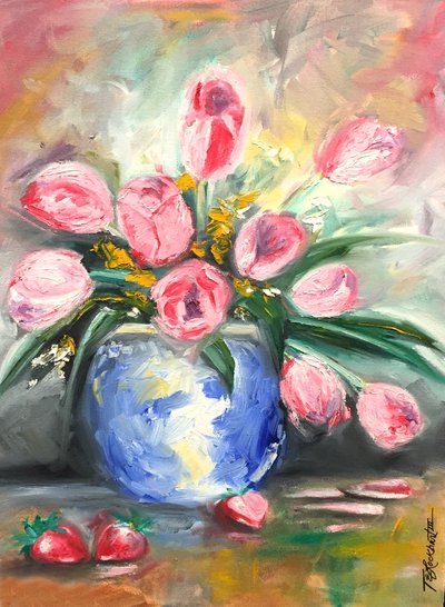 Tulip Sunrise by Thomas Elias Lockhart